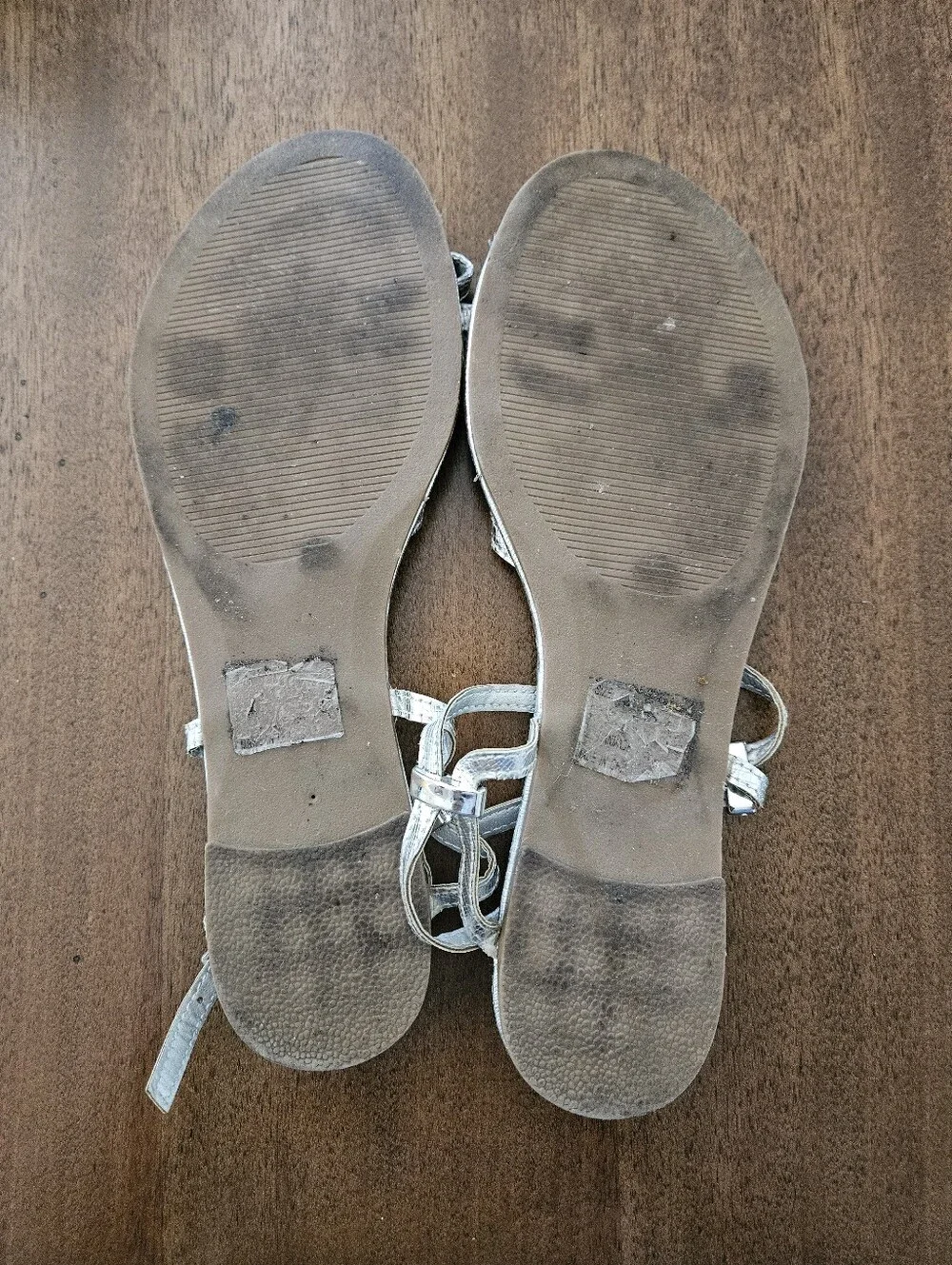 Rue21 Silver Sandals